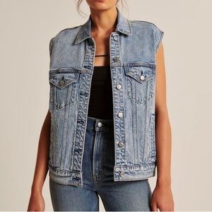 Abercrombie & Fitch Denim Vest
